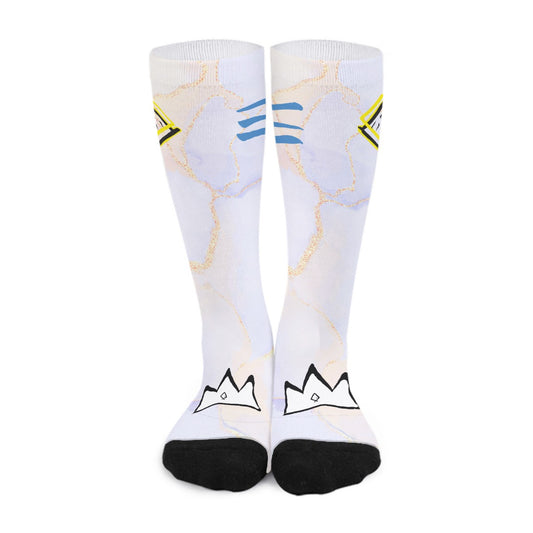 Windwalker Socks [White Marble]